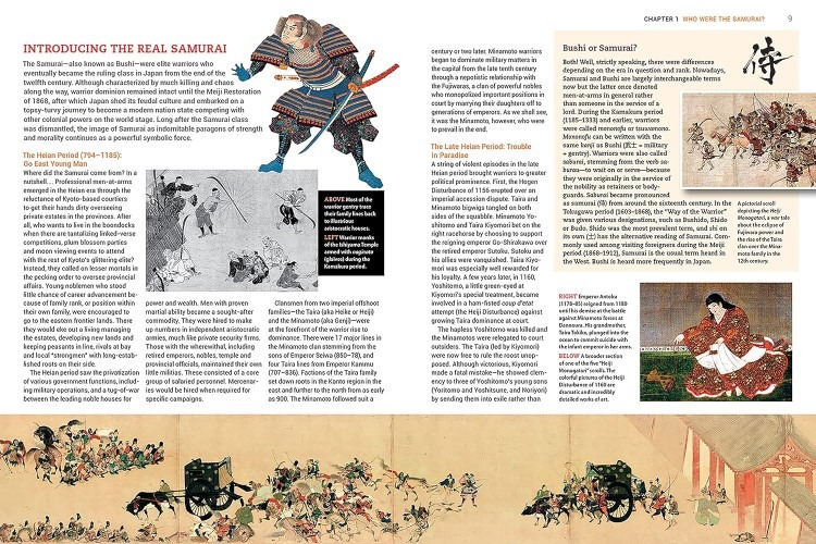 Page du livre Japan : The Ultimate Samurai Guide